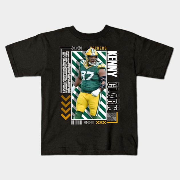 Kenny Clark Paper Poster Version 10 Kids T-Shirt by art.Hamdan